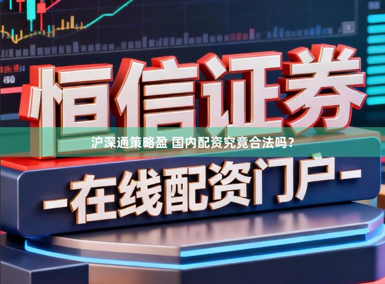 沪深通策略盈 国内配资究竟合法吗？