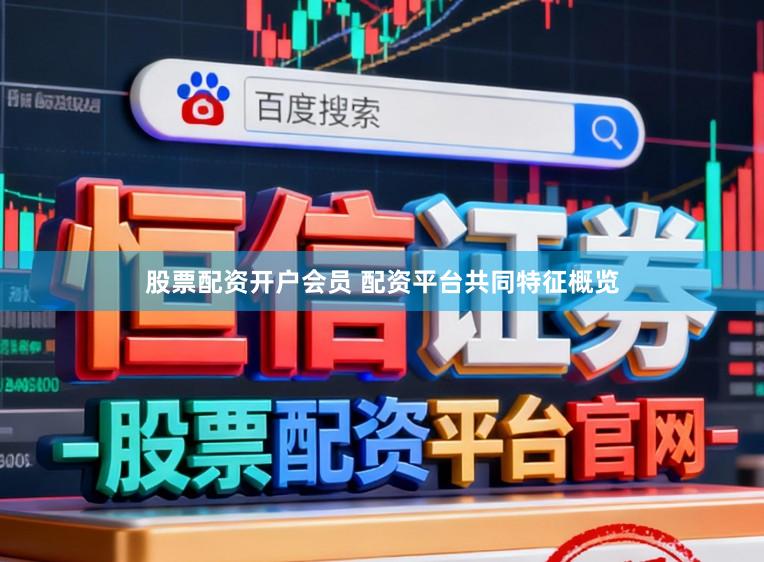 股票配资开户会员 配资平台共同特征概览